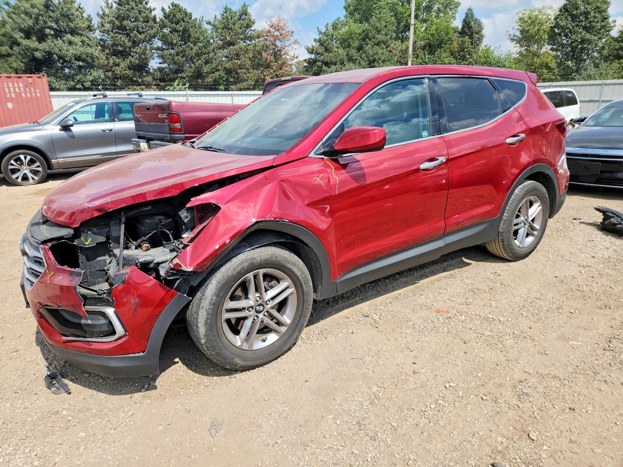 2017 HYUNDAI SANTA FE 2.4L | 5XYZT3LB0HG448788 | UPCARS