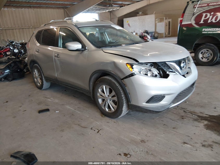 2015 NISSAN ROGUE SV | KNMAT2MT9FP566749 | UPCARS