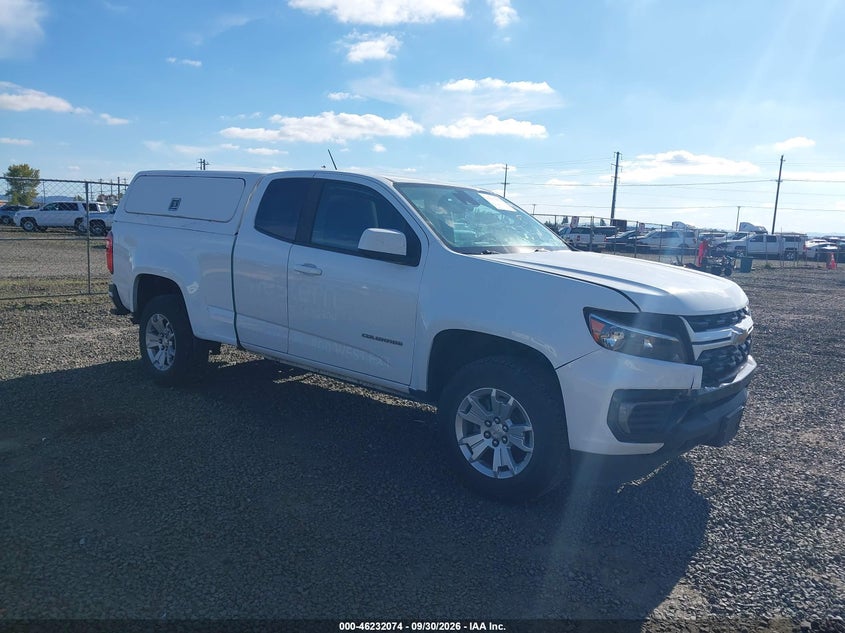 2022 CHEVROLET COLORADO 2WD  LONG BOX LT | 1GCHSCEA0N1144150 | UPCARS