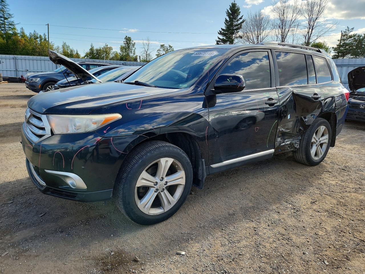 2013 TOYOTA HIGHLANDER BASE | 5TDBK3EH1DS231270 | UPCARS