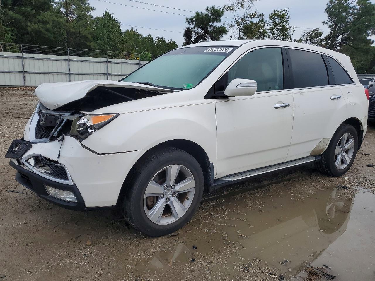 2011 ACURA MDX TECHNOLOGY | 2HNYD2H63BH527972 | UPCARS