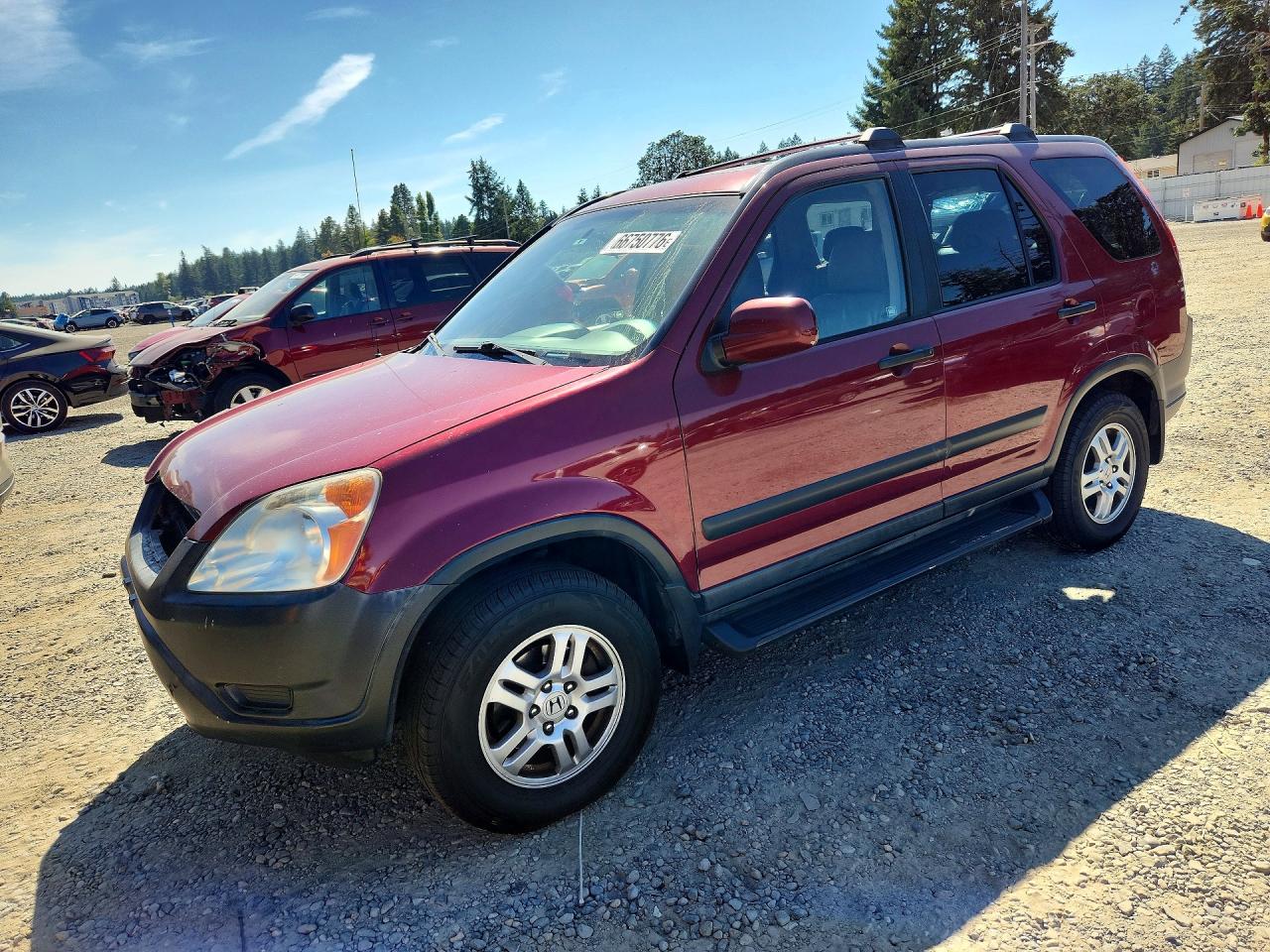 2002 HONDA CRV EX | JHLRD78872C020359 | UPCARS