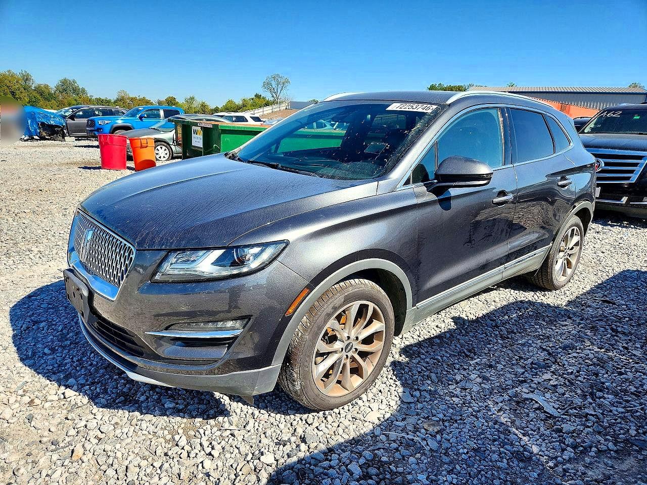 2019 LINCOLN MKC SELECT | 5LMCJ2D90KUL18784 | UPCARS