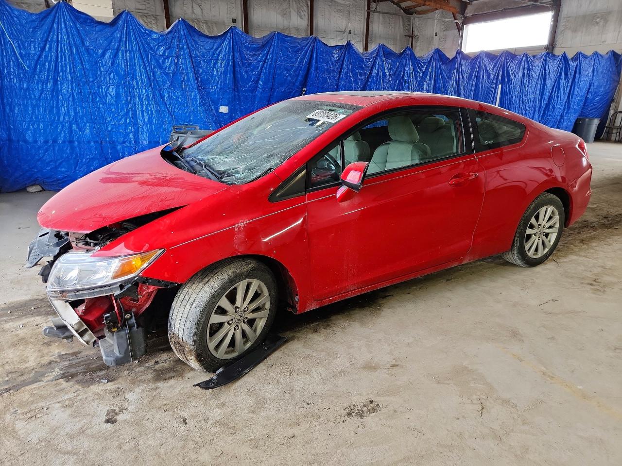 2012 HONDA CIVIC EX | 2HGFG3B87CH526203 | UPCARS