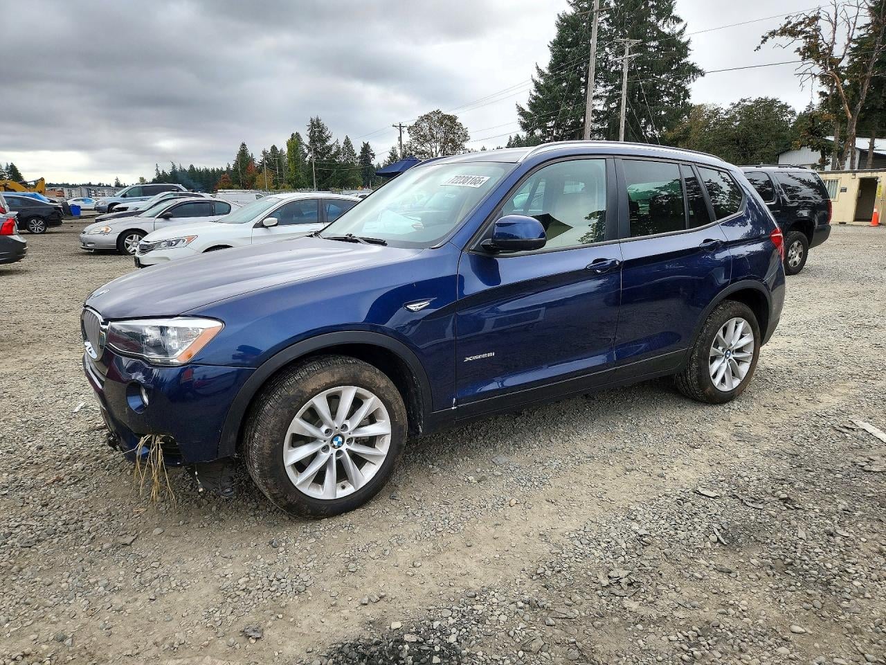2016 BMW X3 XDRIVE28I | 5UXWX9C56G0D66686 | UPCARS