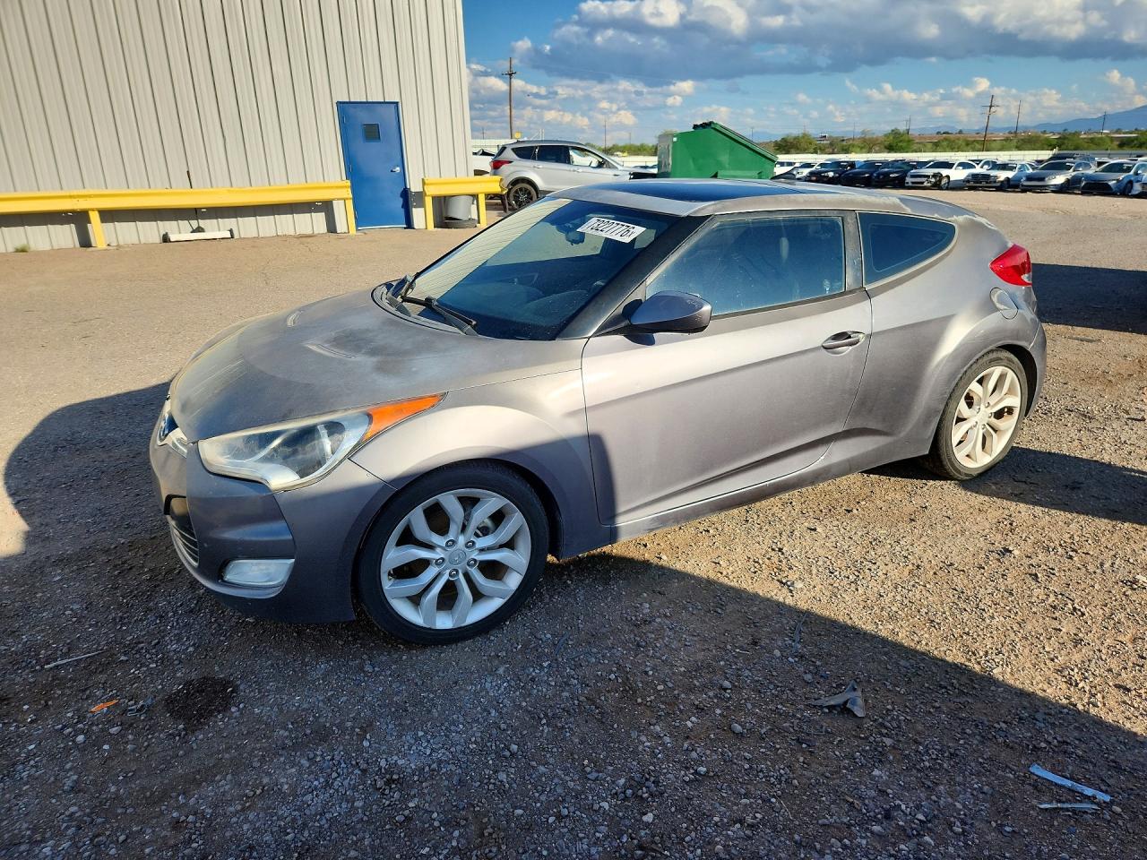 2012 HYUNDAI VELOSTER BASE | KMHTC6AD6CU041167 | UPCARS