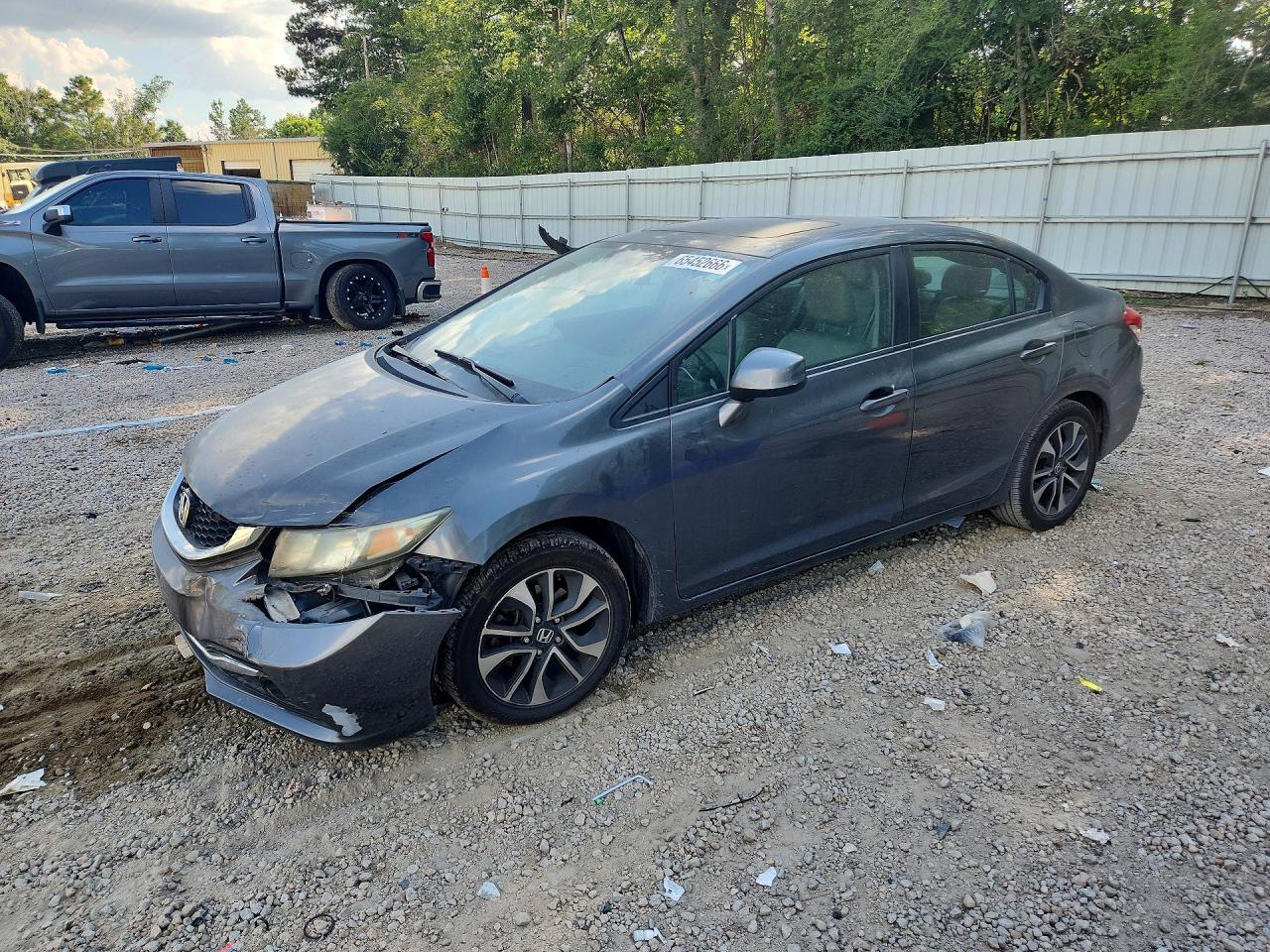 2013 HONDA CIVIC EXL | 2HGFB2F96DH524486 | UPCARS