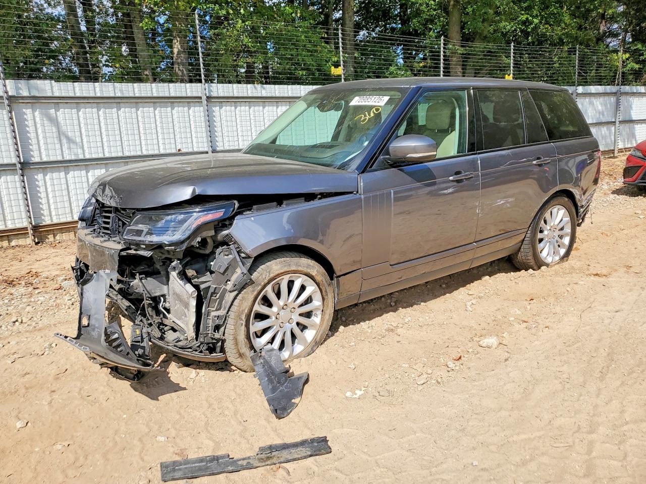 2019 LAND ROVER RANGEROVER HSE | SALGS2SV9KA549277 | UPCARS