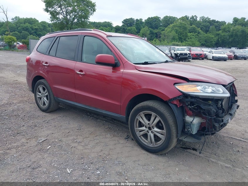 2012 HYUNDAI SANTA FE LIMITED | 5XYZK3AB7CG137194 | UPCARS