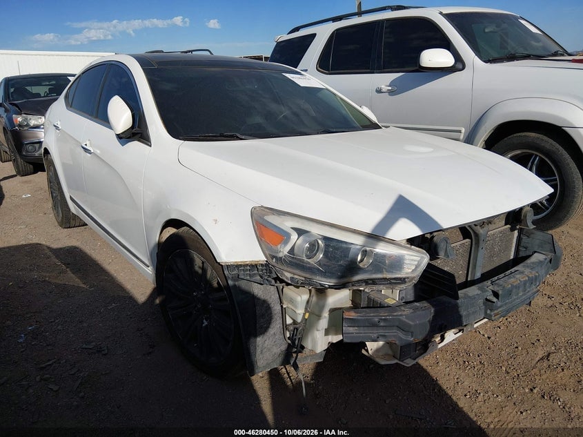 2014 KIA CADENZA PREMIUM | KNALN4D74E5129380 | UPCARS