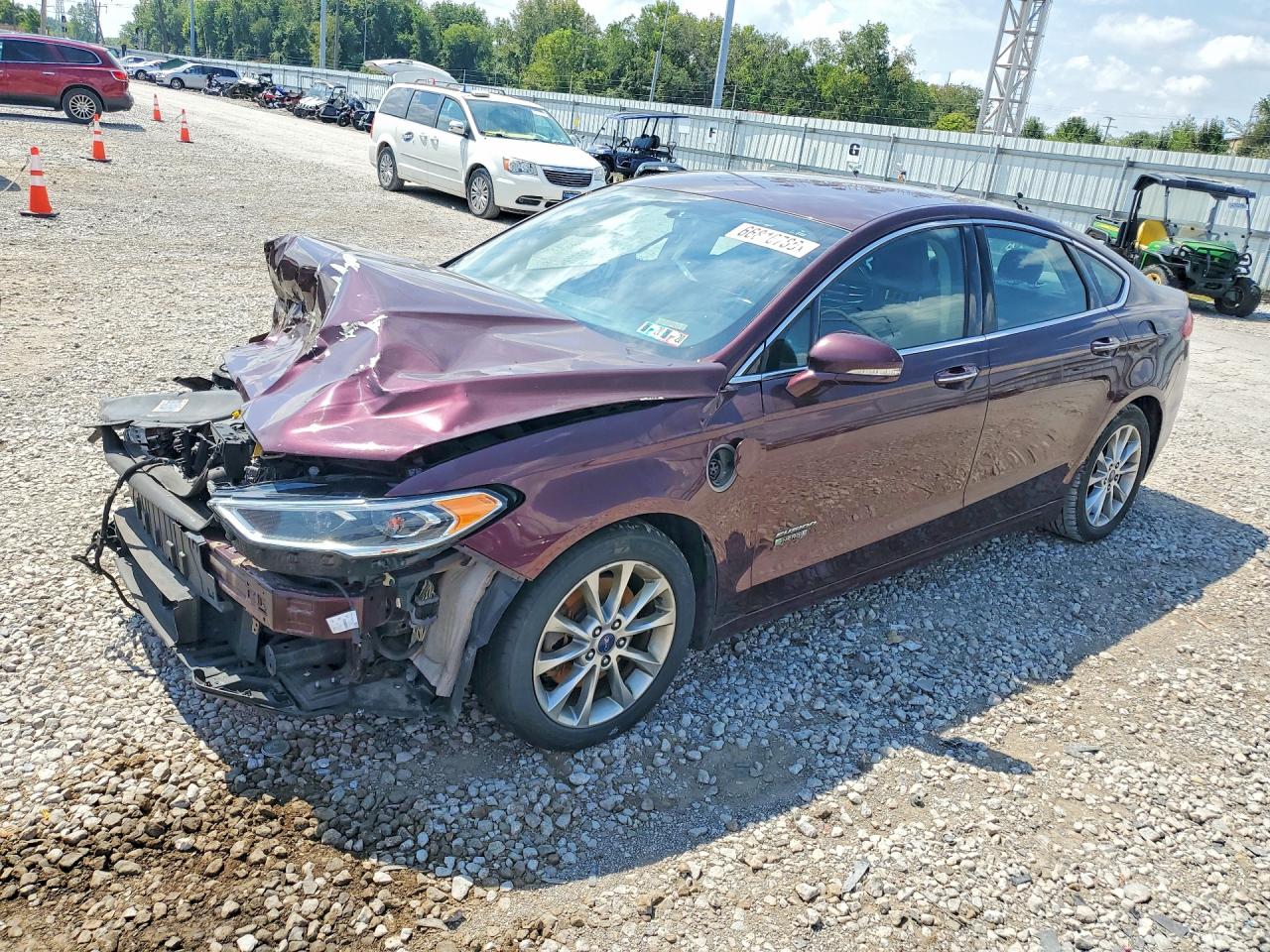 2017 FORD FUSION SE PHEV | 3FA6P0PU9HR153282 | UPCARS