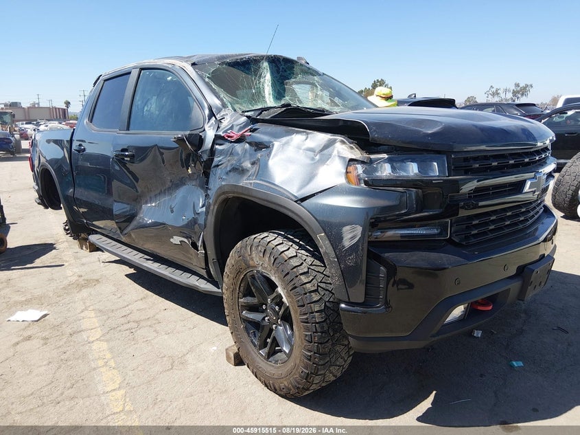2021 CHEVROLET SILVERADO 1500 4WD  SHORT BED LT TRAIL BOSS | 1GCPYFED8MZ378526 | UPCARS