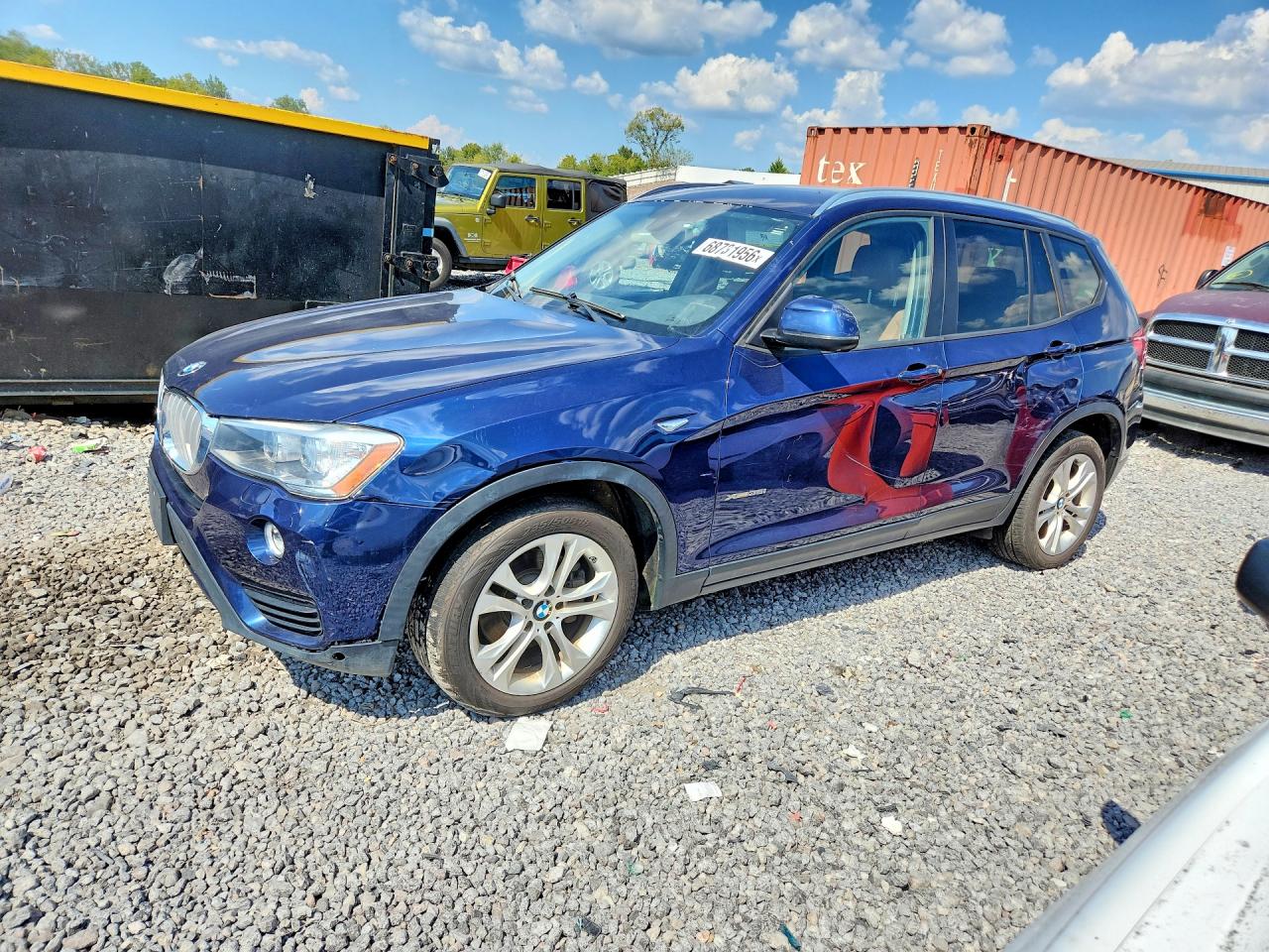 2015 BMW X3 XDRIVE35I | 5UXWX7C58F0K35372 | UPCARS