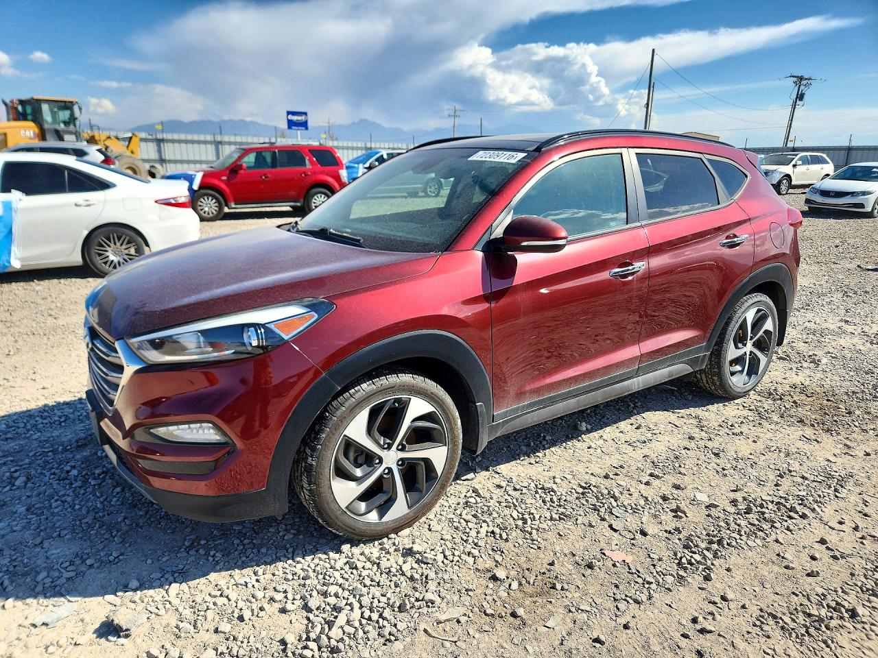 2016 HYUNDAI TUCSON LIMITED | KM8J3CA28GU178878 | UPCARS
