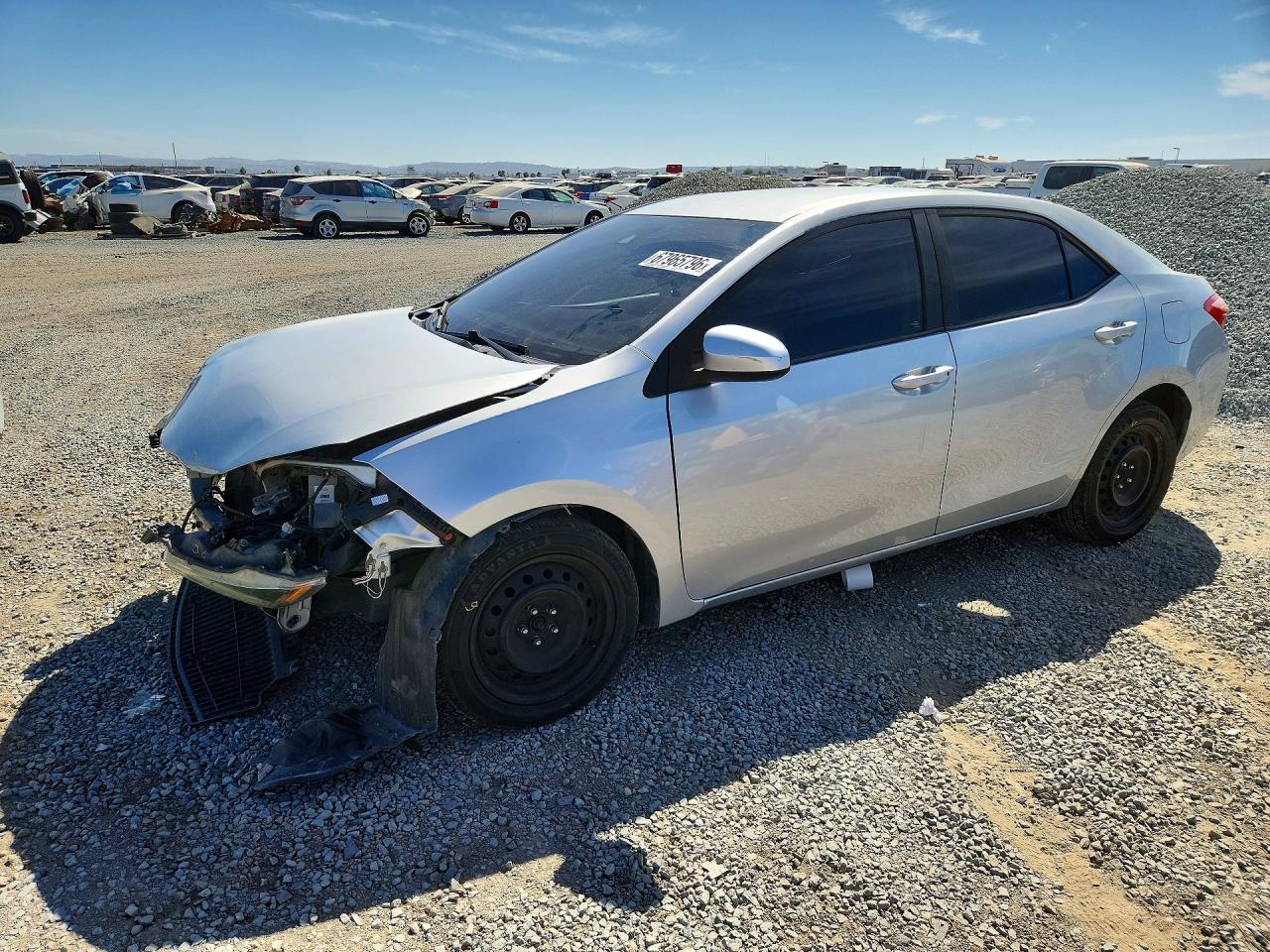 2017 TOYOTA COROLLA LE | 5YFBURHE6HP712516 | UPCARS