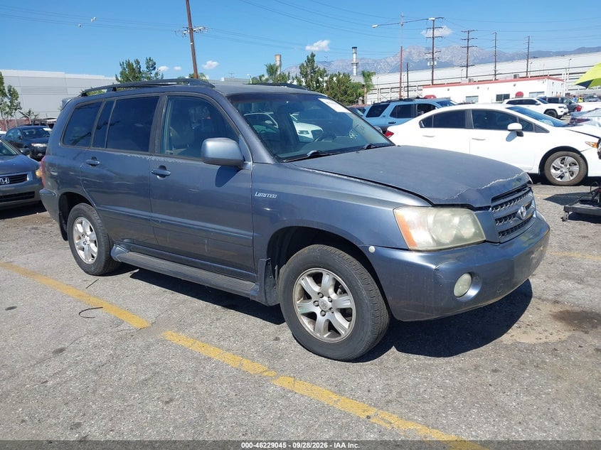 2002 TOYOTA HIGHLANDER LIMITED V6 | JTEGF21A220047786 | UPCARS