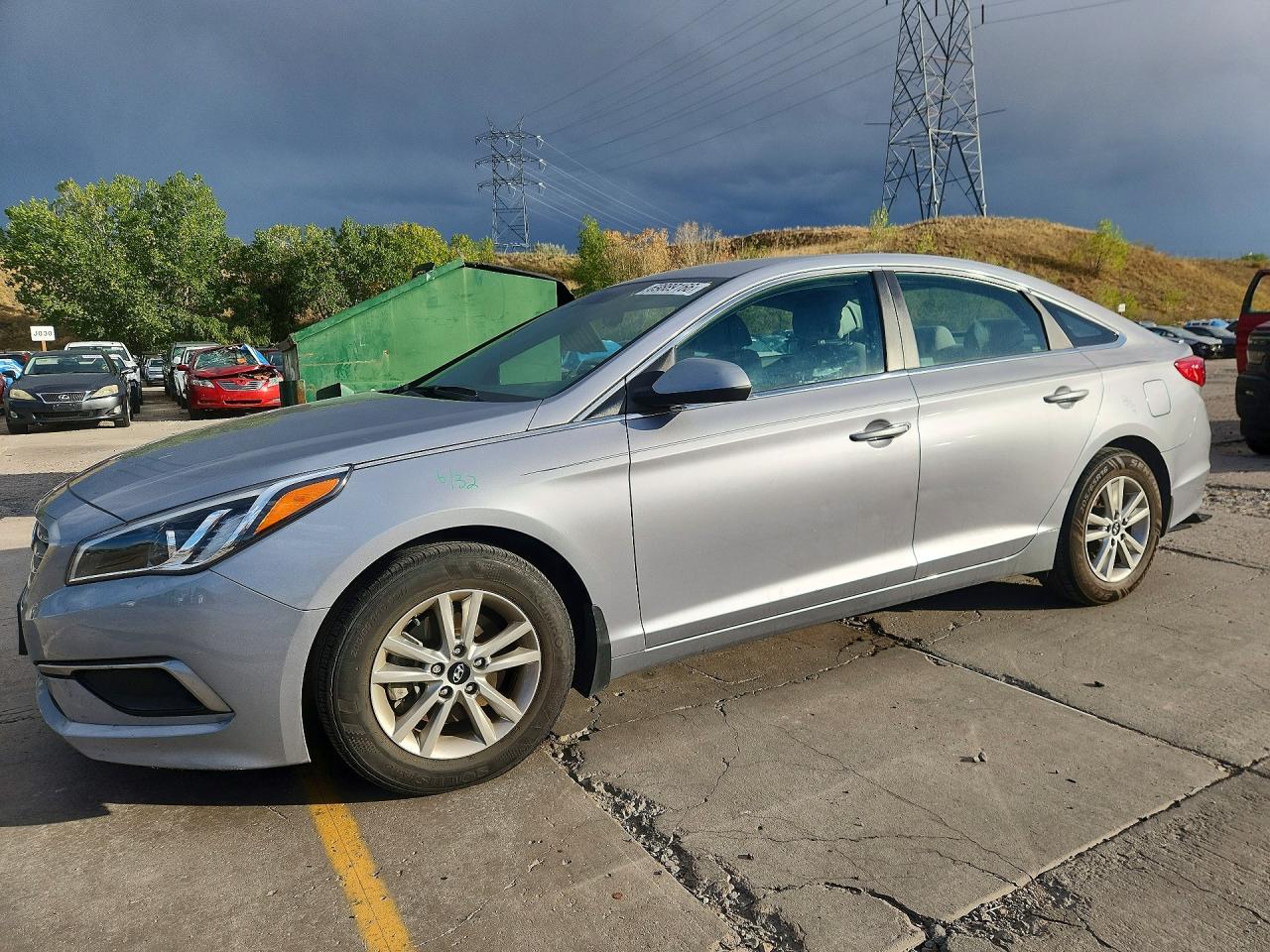 2017 HYUNDAI SONATA SE | 5NPE24AF8HH569400 | UPCARS