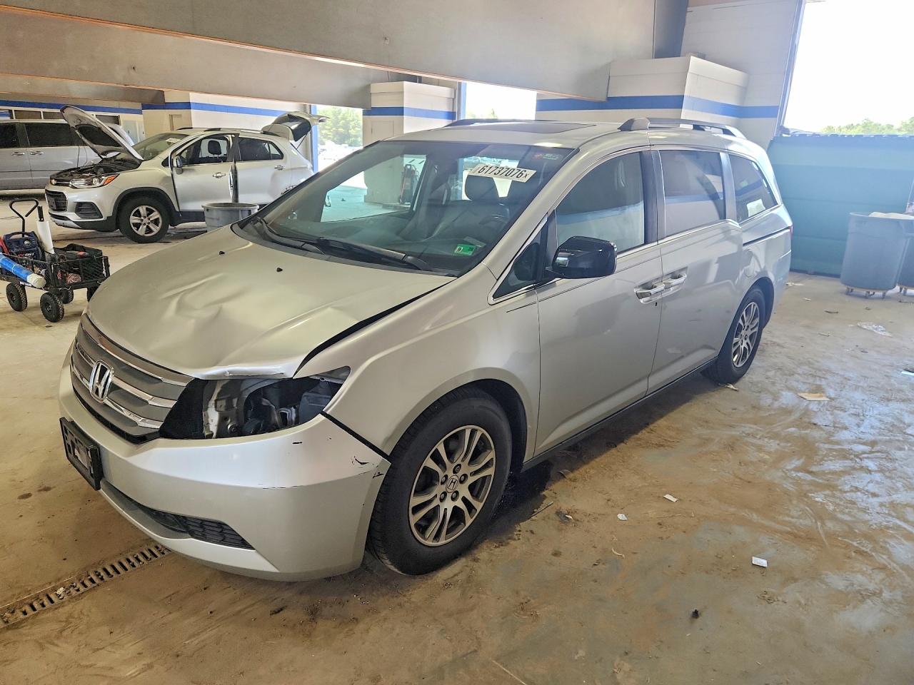 2013 HONDA ODYSSEY EXL | 5FNRL5H63DB037135 | UPCARS