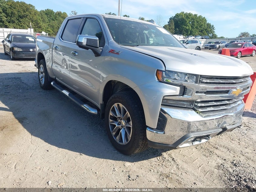 2020 CHEVROLET SILVERADO 1500 4WD  SHORT BED LTZ | 3GCUYGELXLG302434 | UPCARS
