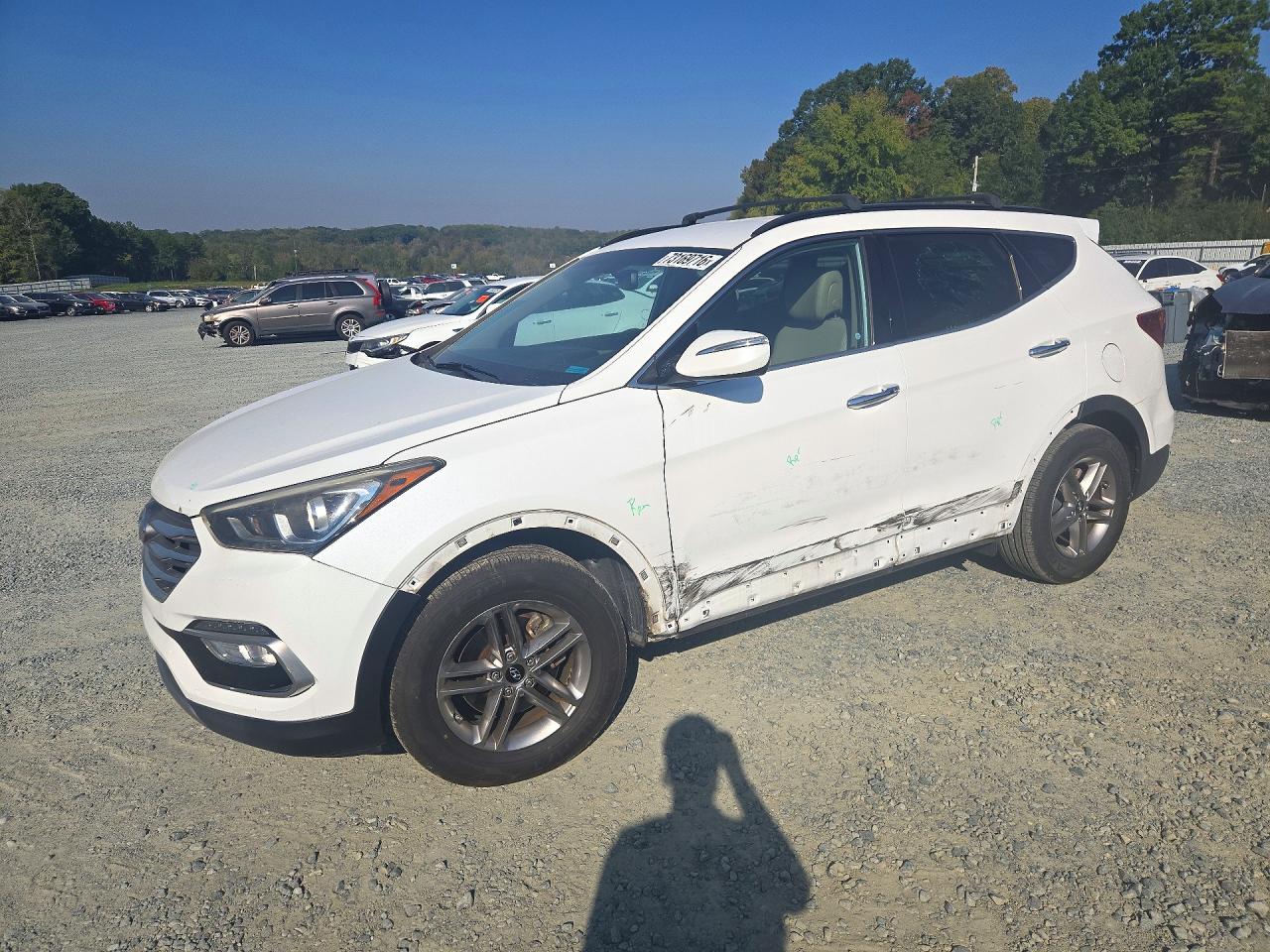 2017 HYUNDAI SANTA FE 2.4L | 5XYZU3LB8HG445683 | UPCARS