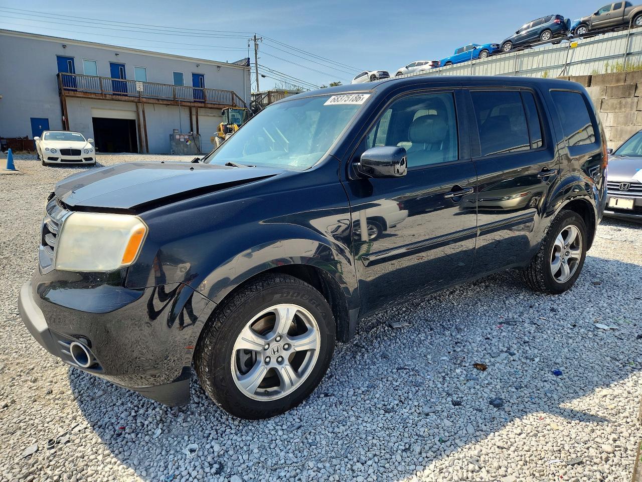 2013 HONDA PILOT EXL | 5FNYF4H68DB064148 | UPCARS
