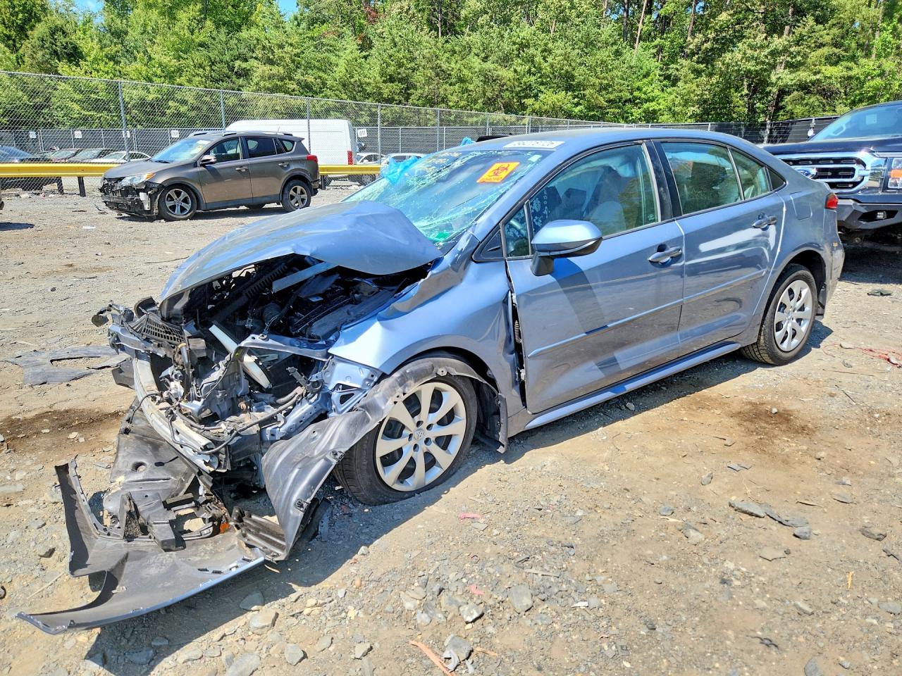 2021 TOYOTA COROLLA LE | 5YFEPMAE8MP164787 | UPCARS