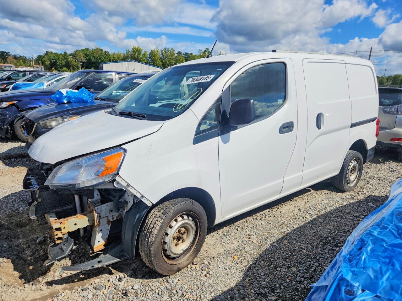 2016 NISSAN NV200 S | 3N6CM0KN5GK700834 | UPCARS