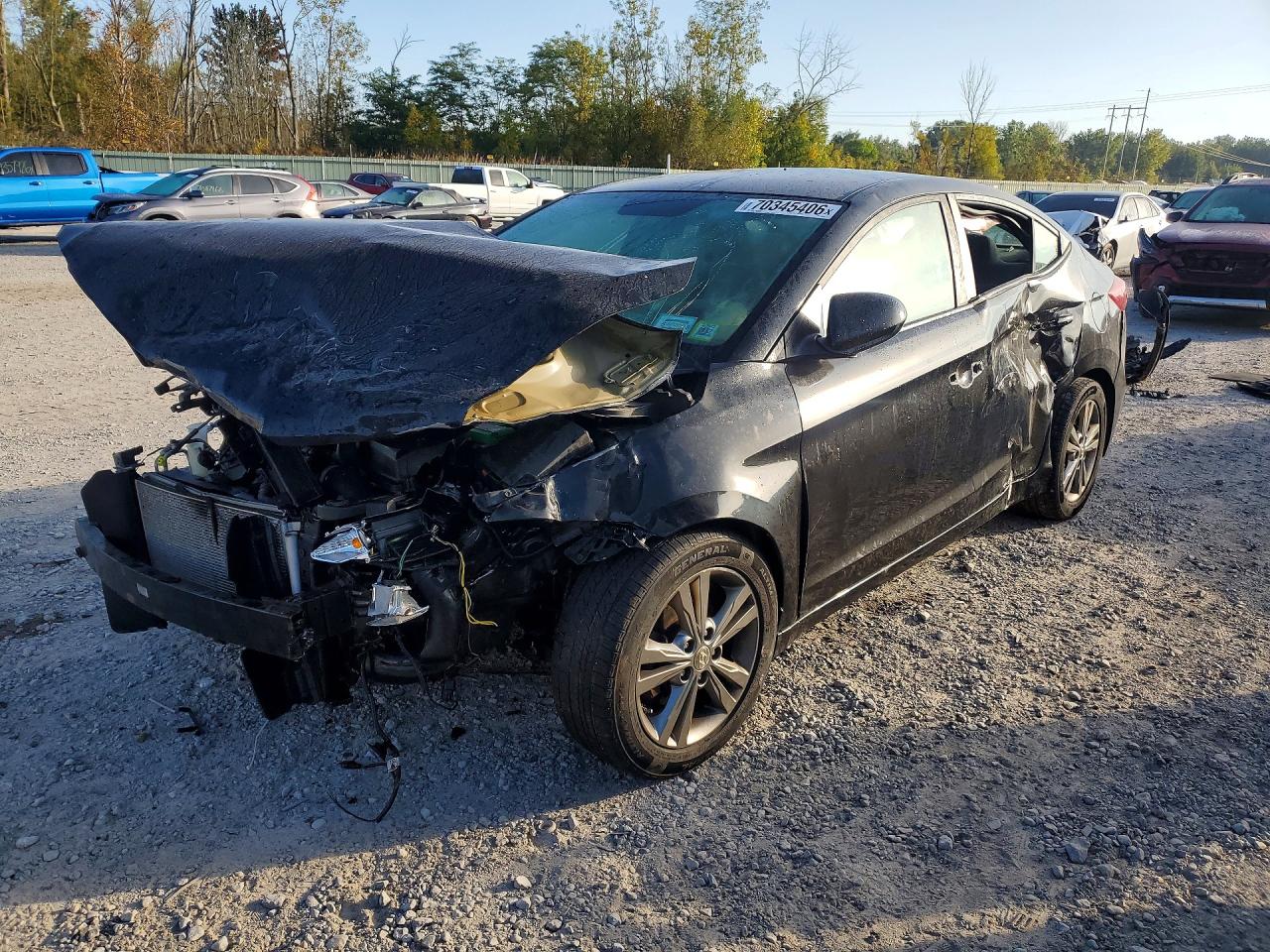 2018 HYUNDAI ELANTRA SEL | KMHD84LF8JU466086 | UPCARS