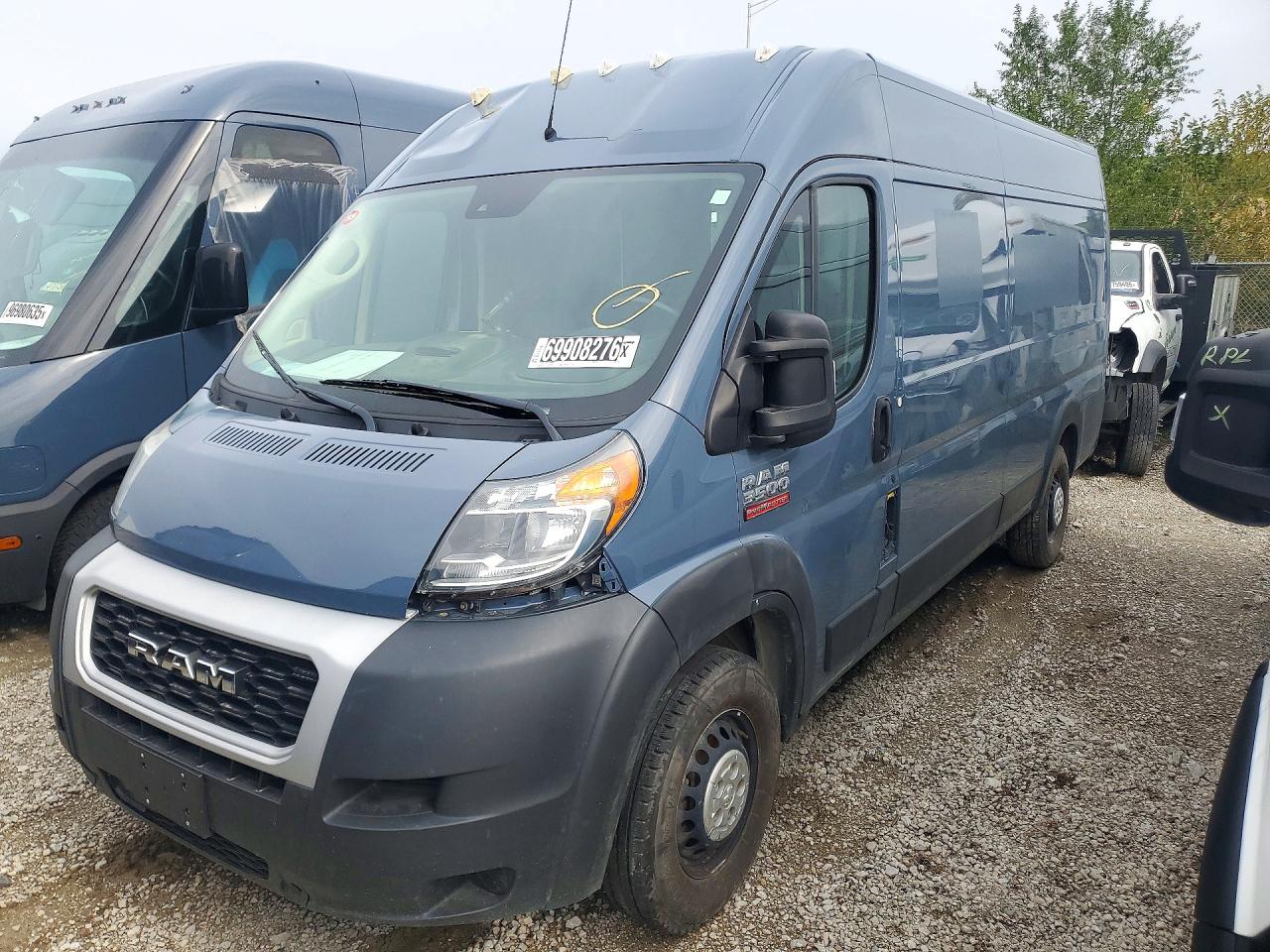 2021 RAM PROMASTER DELIVERY VAN | 3C6MRVJG1ME580217 | UPCARS