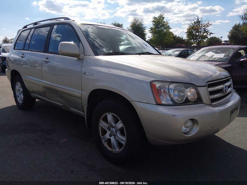 2002 TOYOTA HIGHLANDER LIMITED V6 | JTEHF21A120068732 | UPCARS