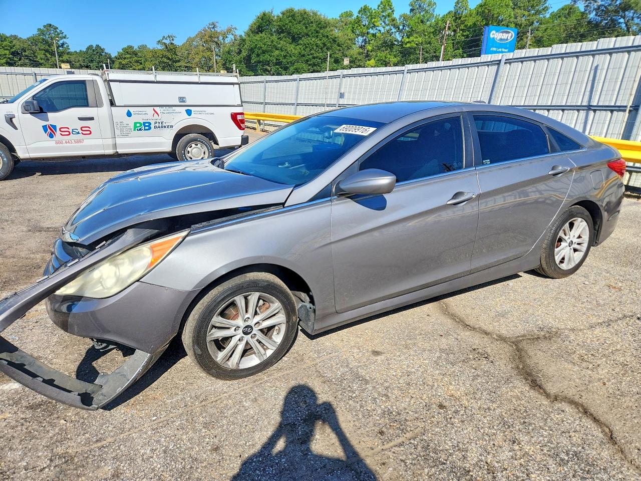 2014 HYUNDAI SONATA GLS | 5NPEB4AC1EH934792 | UPCARS