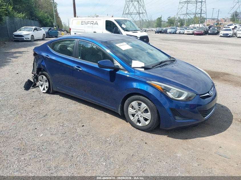 2016 HYUNDAI ELANTRA SE | 5NPDH4AE5GH668157 | UPCARS