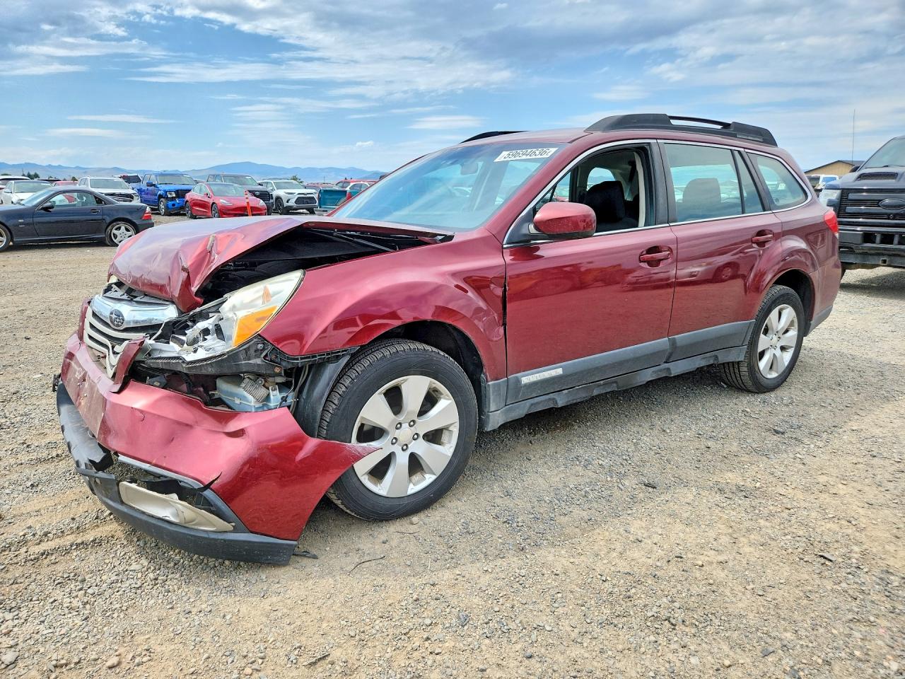 2012 SUBARU OUTBACK 2.5I | 4S4BRCACXC3210791 | UPCARS