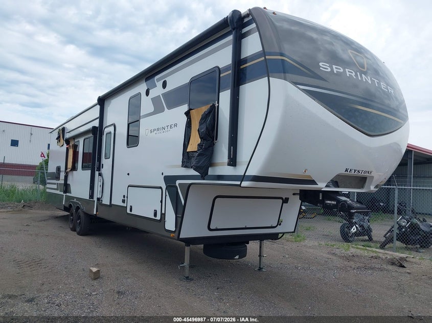 2026 KEYSTONE RV SPRINTER 3920DSL 5TH WHL TRAVEL TRAILER | 4YDFSTU25T4530508 | UPCARS