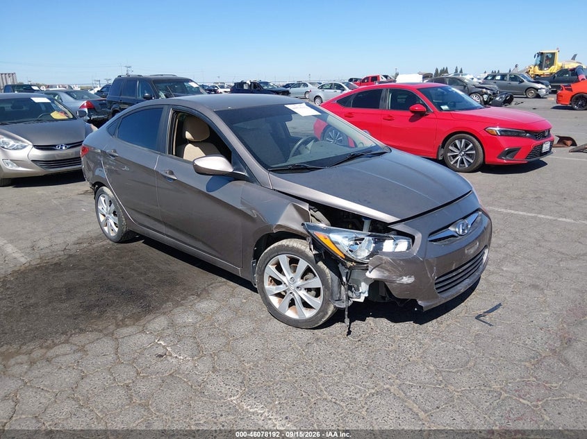 2013 HYUNDAI ACCENT GLS | KMHCU4AE6DU580643 | UPCARS