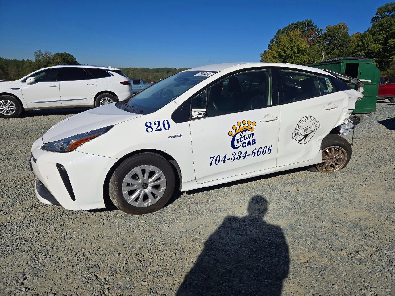 2021 TOYOTA PRIUS LE | JTDKAMFU8M3151163 | UPCARS