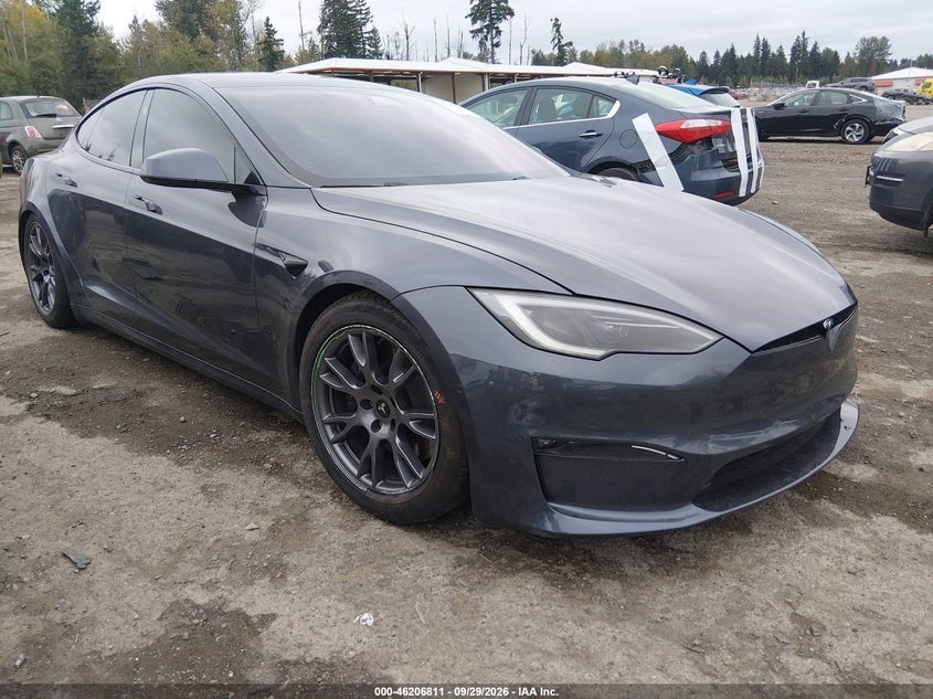 2022 TESLA MODEL S PLAID TRI MOTOR ALL-WHEEL DRIVE | 5YJSA1E68NF482881 | UPCARS