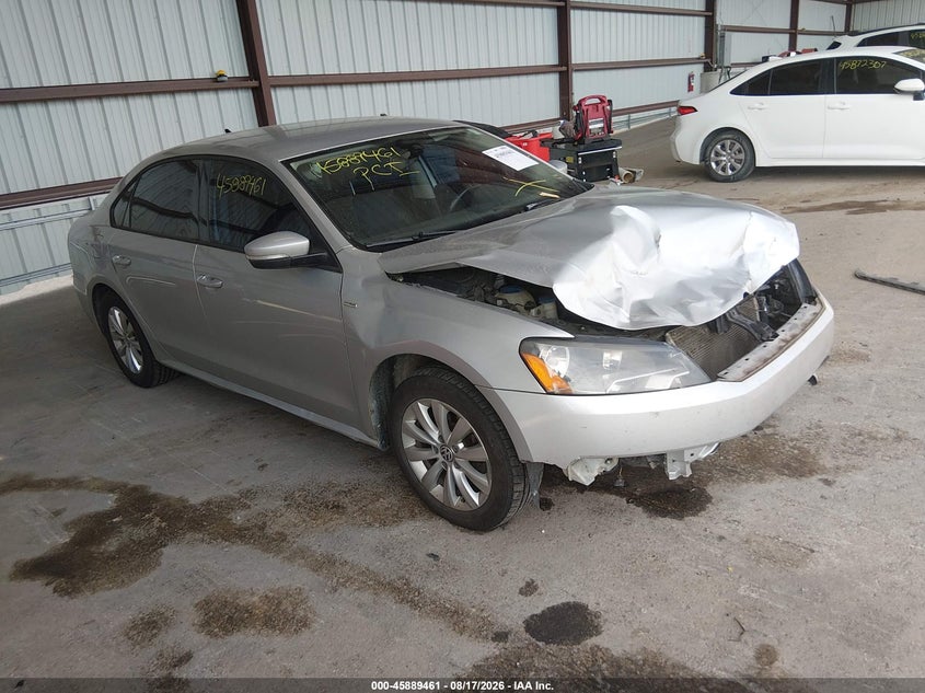 2014 VOLKSWAGEN PASSAT 1.8T WOLFSBURG EDITION | 1VWAS7A34EC104896 | UPCARS