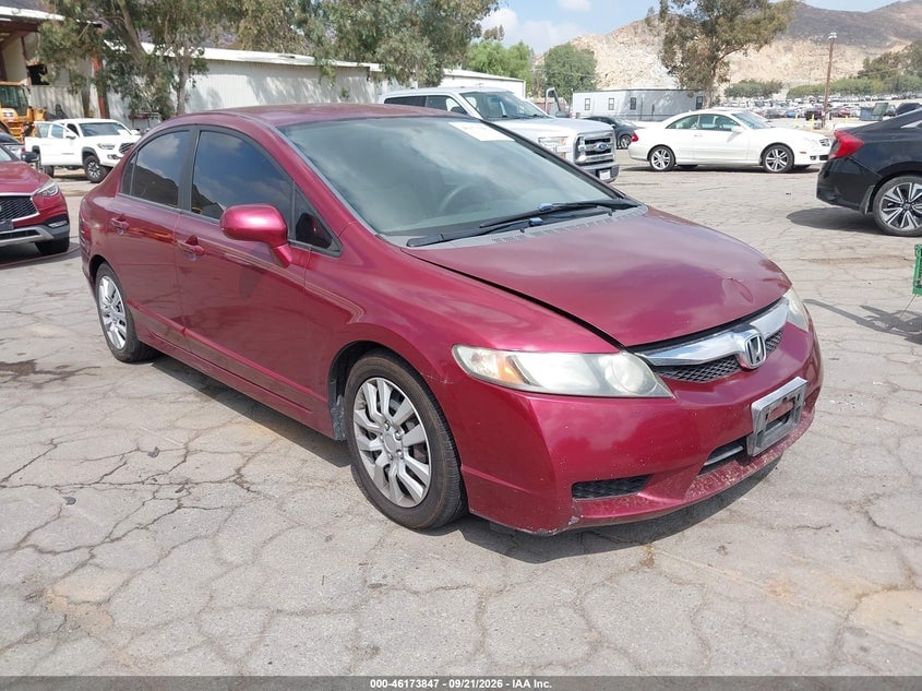 2009 HONDA CIVIC LX | 1HGFA16599L005517 | UPCARS