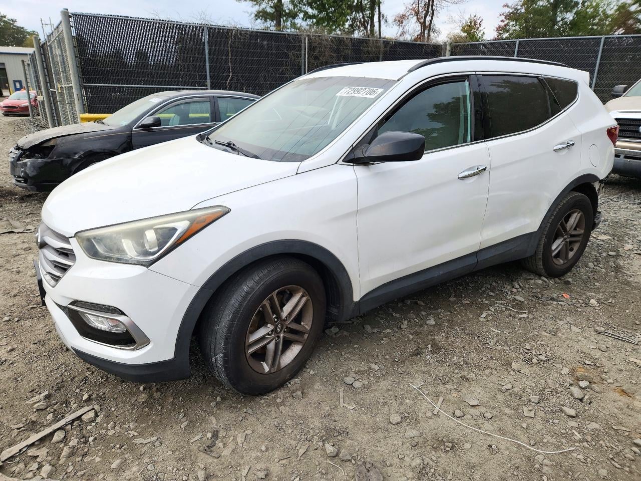 2017 HYUNDAI SANTA FE 2.4L | 5NMZU3LB0HH020089 | UPCARS