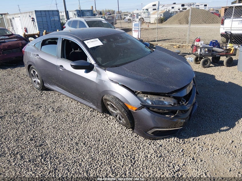 2019 HONDA CIVIC LX | 2HGFC2F66KH515187 | UPCARS