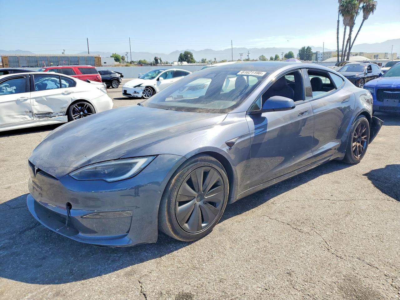2022 TESLA MODEL S | 5YJSA1E55NF491660 | UPCARS