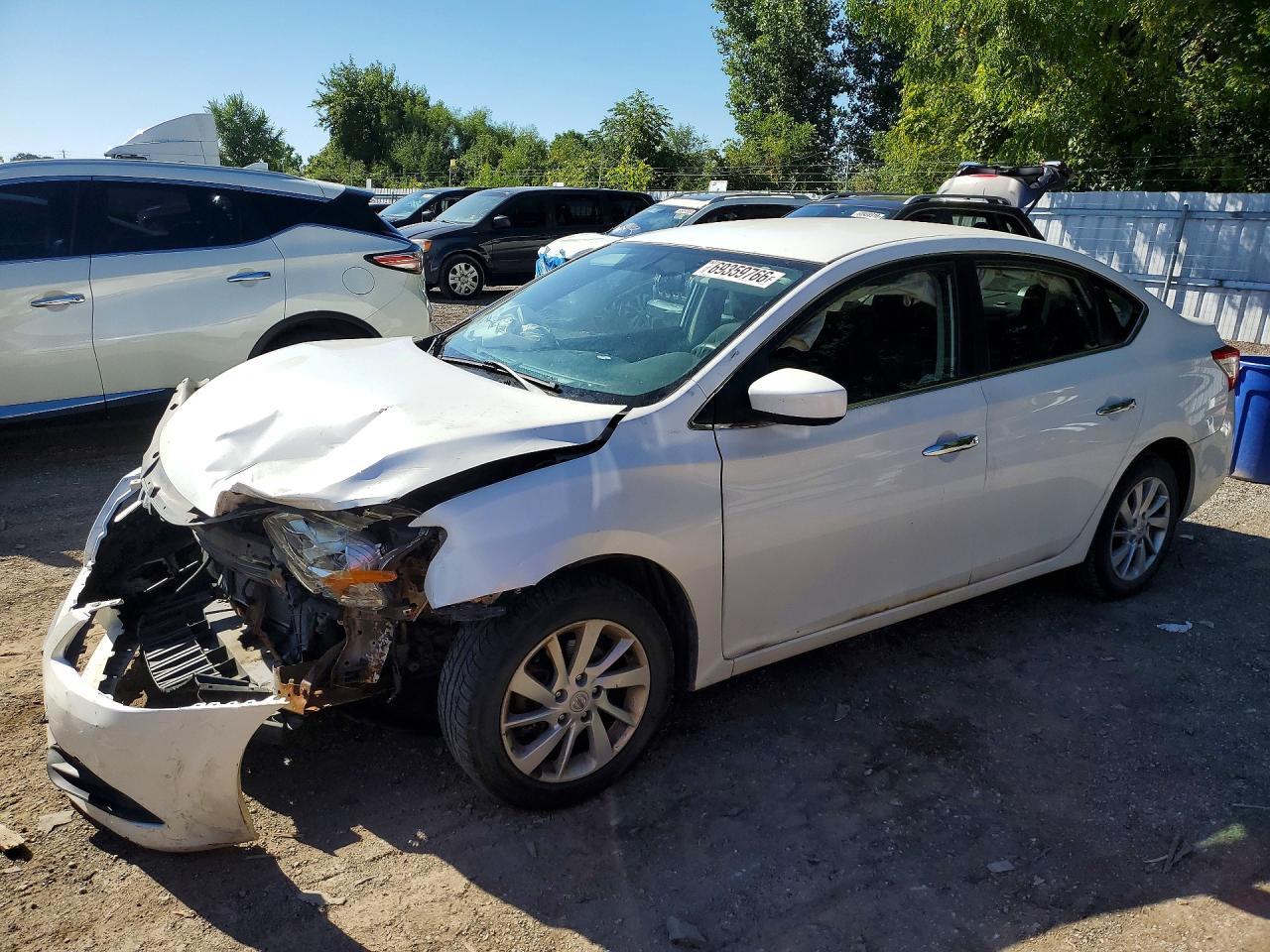 2015 NISSAN SENTRA S | 3N1AB7AP8FL645996 | UPCARS