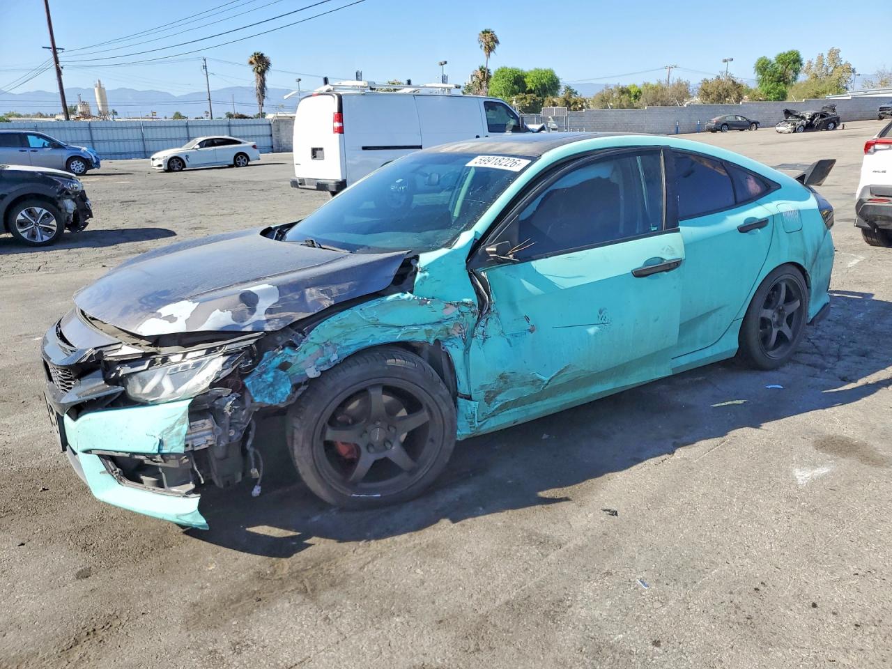 2016 HONDA CIVIC EX | 2HGFC2F73GH547417 | UPCARS