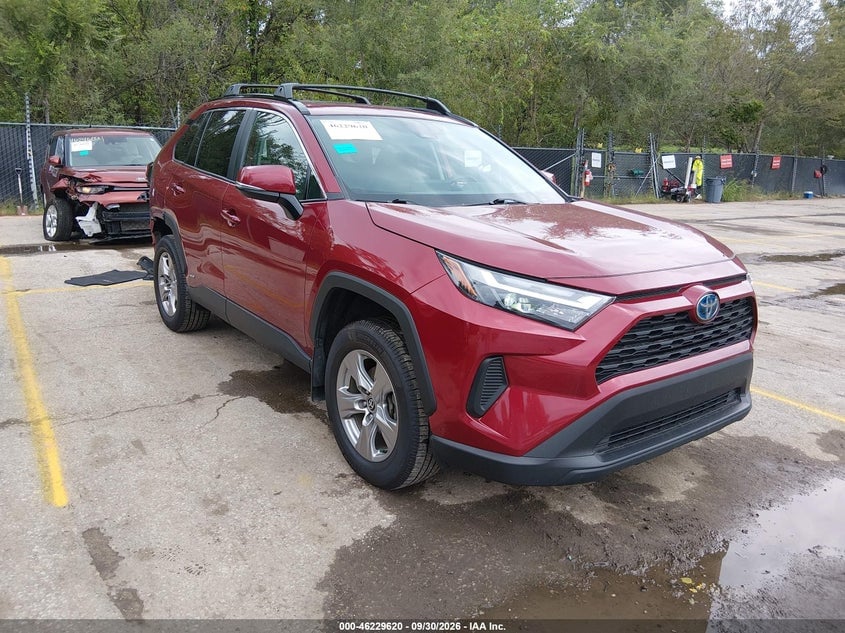 2022 TOYOTA RAV4 HYBRID XLE | 2T3RWRFV1NW140932 | UPCARS