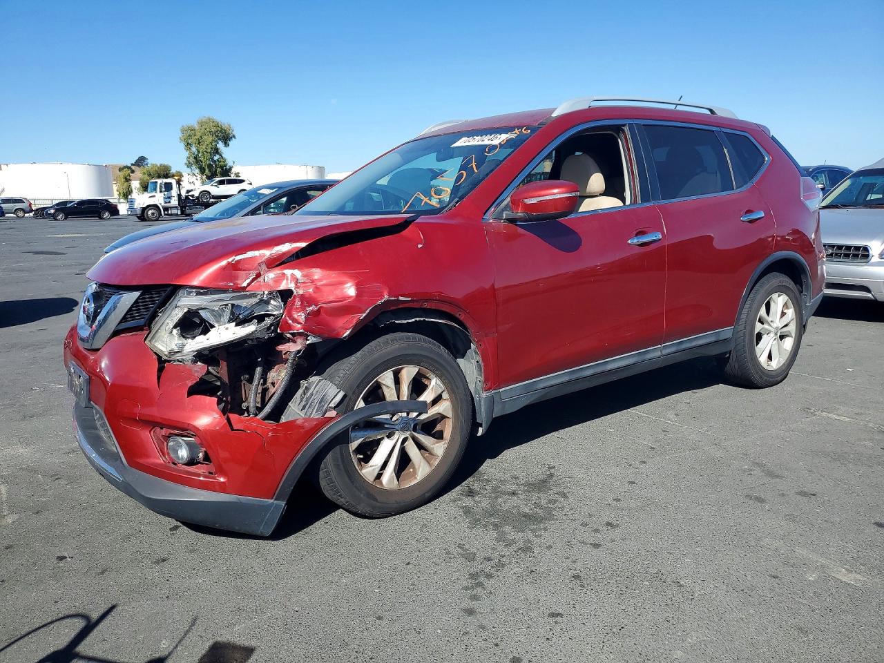 2015 NISSAN ROGUE SV | 5N1AT2MT1FC900727 | UPCARS