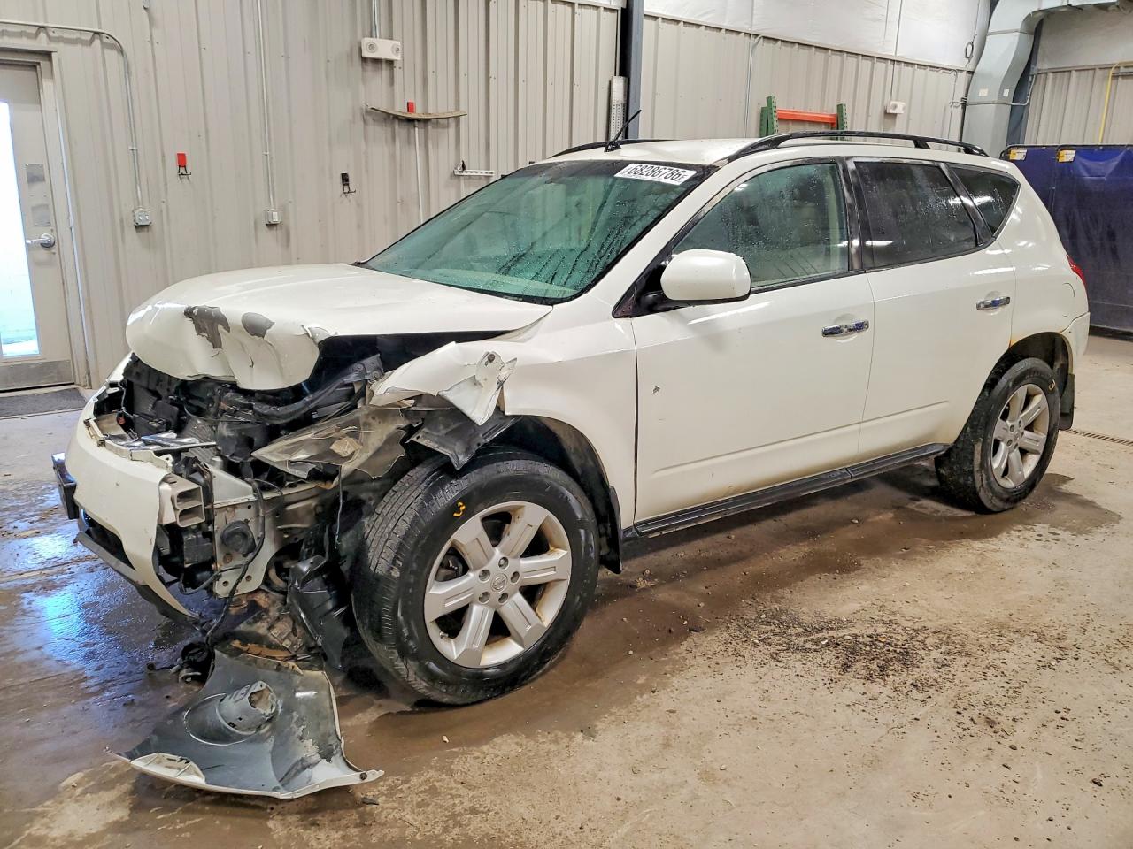 2007 NISSAN MURANO S | JN8AZ08WX7W619834 | UPCARS