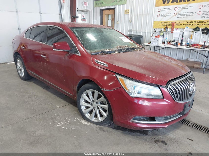 2014 BUICK LACROSSE LEATHER GROUP | 1G4GB5G38EF110123 | UPCARS