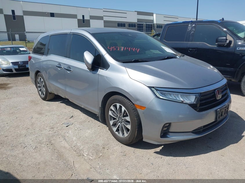 2022 HONDA ODYSSEY EX-L | 5FNRL6H76NB028493 | UPCARS