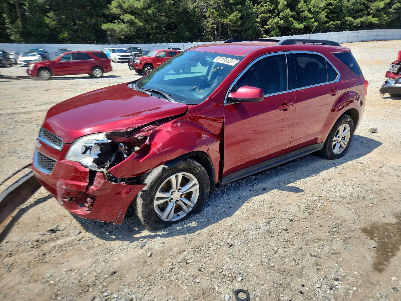 2012 CHEVROLET EQUINOX LT | 2GNALDEK8C6266382 | UPCARS